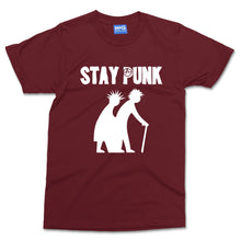 Retro Cool Stay Punk T-shirt Rock Festival Music Concert Rockstar Fashion Dress