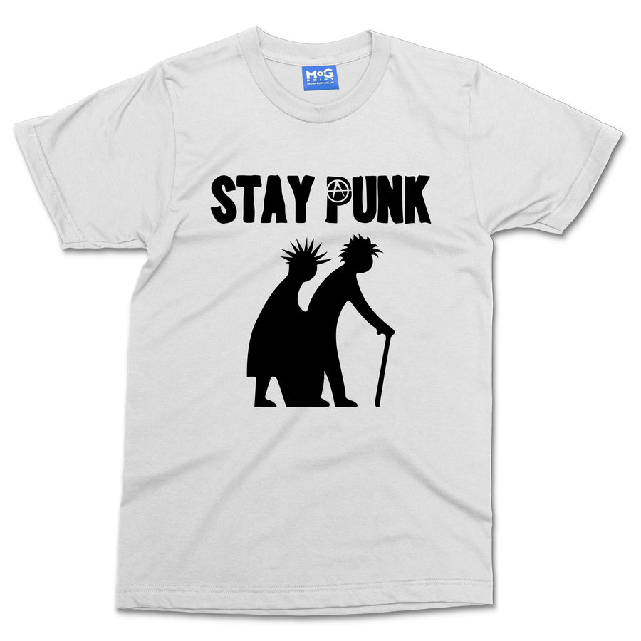 Retro Cool Stay Punk T-shirt Rock Festival Music Concert Rockstar Fashion Dress