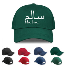 Personalised Arabic Name Cap Custom Hat Unisex Eid & Birthday Gift Cap