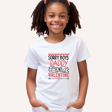 Funny Valentine's Day T-shirt Mum Dad Is My Valentine Shirt Gift for Kids Adults Tee