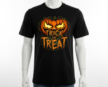 Trick or Treat Evil Pumpkin T-shirt Halloween 2026 Holiday Celebration Tee