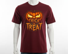 Trick or Treat Evil Pumpkin T-shirt Halloween 2026 Holiday Celebration Tee