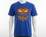 Trick or Treat Evil Pumpkin T-shirt Halloween 2025 Holiday Celebration Tee