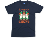 Santa Squad Gnomes T-shirt Christmas Crew Matching Family Shirt Funny Xmas Gifts