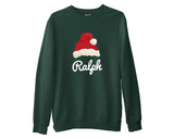 Custom Name Christmas Family Sweatshirt, Matching Group Personalised Xmas Gifts