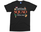 Family Matching Christmas T-shirt, Xmas Tee for Men Women Kids, Santa Squad Top