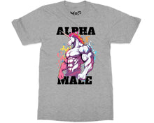 Funny Alpha Male Ironic Unicorn T-shirt Manly Joke Sigma Male Gym Tee For Him