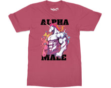 Funny Alpha Male Ironic Unicorn T-shirt Manly Joke Sigma Male Gym Tee For Him