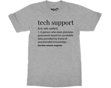 Tech Support Funny Definition Tee for Programmers Unisex Computer Nerd Top