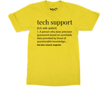 Tech Support Funny Definition Tee for Programmers Unisex Computer Nerd Top