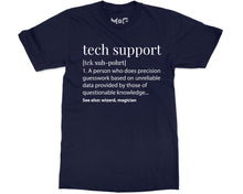 Tech Support Funny Definition Tee for Programmers Unisex Computer Nerd Top