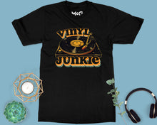 Retro T-shirt with Vinyl DJ Turntable Music Lover Gift Tee for Him Her