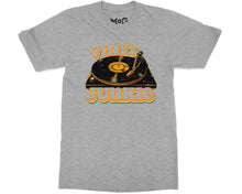 Retro T-shirt with Vinyl DJ Turntable Music Lover Gift Tee for Him Her