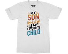 Favourite Child Son-in-Law T-shirt Funny Family Tee for Step Mum Dad