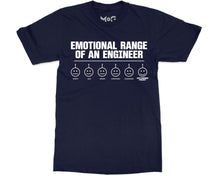 Funny Engineer Emoji T-shirt Sarcastic Engineering No Emotions Joke Gift Tee