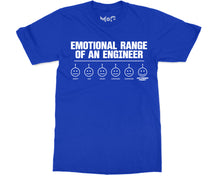 Funny Engineer Emoji T-shirt Sarcastic Engineering No Emotions Joke Gift Tee