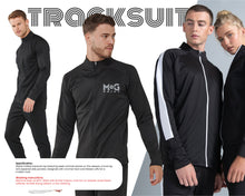 Custom Logo Tracksuit Personalised Matching Full Set Track Top & Bottoms - Adult Size