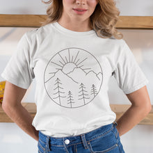 Adventure T-shirt Fun Camping Vacation Holiday Traveling Gift Mountain Hiker Tee