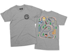 Funny Tired Dads Club T-shirt Car Track Play Mat Tee Father’s Day Gift