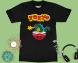Tokyo Beast T-shirt Japanese Kanji Anime Art Japan Tee Gift for Manga Kaiju Fans