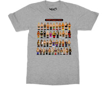 Retro Wrestling Characters Fan T-shirt Wrestlers Group Men Gift Tee