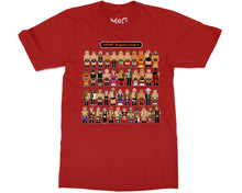 Retro Wrestling Characters Fan T-shirt Wrestlers Group Men Gift Tee