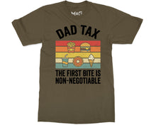 Foodie Dad Tax Cartoon T-shirt Funny Food Lover Tee Father’s Day Gifts