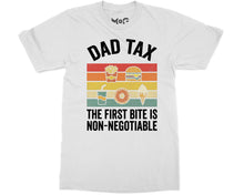 Foodie Dad Tax Cartoon T-shirt Funny Food Lover Tee Father’s Day Gifts