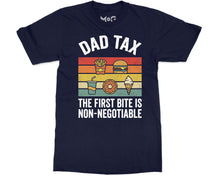 Foodie Dad Tax Cartoon T-shirt Funny Food Lover Tee Father’s Day Gifts