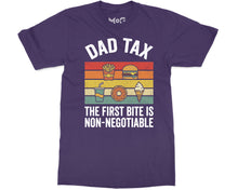 Foodie Dad Tax Cartoon T-shirt Funny Food Lover Tee Father’s Day Gifts