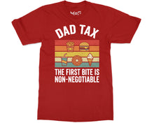 Foodie Dad Tax Cartoon T-shirt Funny Food Lover Tee Father’s Day Gifts