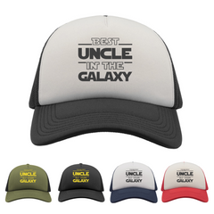 Funny Uncle Gift Trucker Cap, Best Uncle in the Galaxy, Uncle Star Wars Gift, Uncle Gifts, Funny Hat for Uncle Fathers Day Birthday Cap