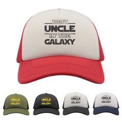 Funny Uncle Gift Trucker Cap, Best Uncle in the Galaxy, Uncle Star Wars Gift, Uncle Gifts, Funny Hat for Uncle Fathers Day Birthday Cap