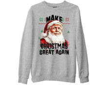 Make Christmas Great Again Santa Donald Trump Funny Slogan Xmas Joke Sweater