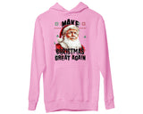 Funny Donald Trump Santa Hoody Ugly Christmas Joke Xmas Gift Hoodie