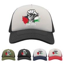 Save Gaza Save Palestine Trucker Cap Peaceful Protest Gift Hat For Supporters