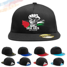Save Gaza Save Palestine Snapback Hat Palestinian Lives Matter Supporter Cap