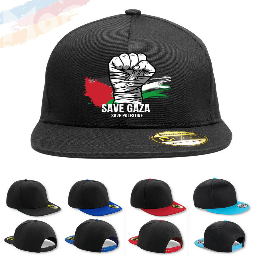 Save Gaza Save Palestine Snapback Hat Palestinian Lives Matter Supporter Cap