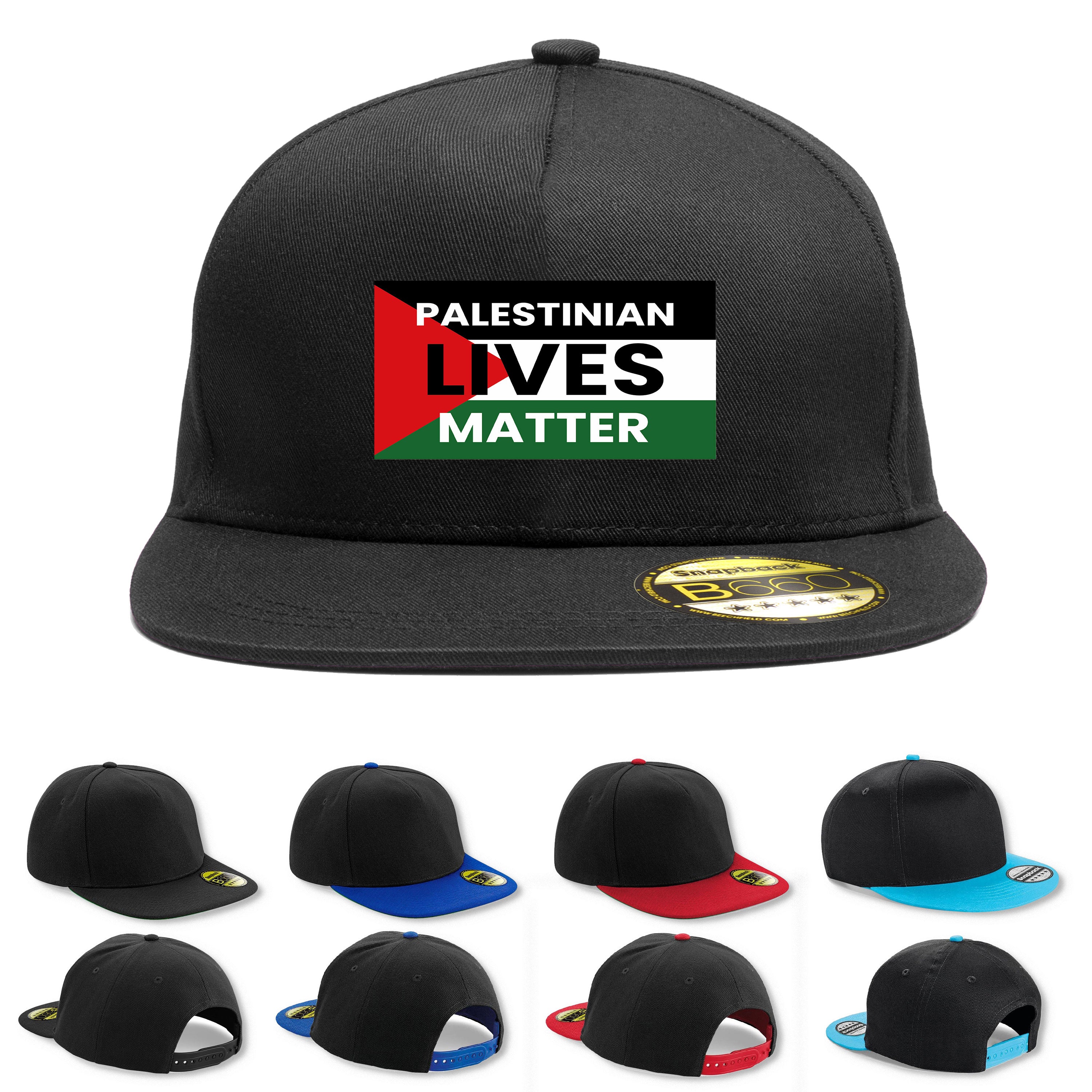 Gaza Hat Palestinian Lives Matter Snapback Hat Save Gaza Strip Flag Cap Activis ...