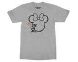 Cute Mickey Minnie Mouse Matching Couple Tees Disneyworld Christmas Gift T-shirts