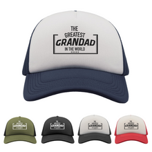 Grandad Gift Cap, Funny Grandpa Hat, Best Grandfather Trucker Cap, Father's Day Dad Birthday Gift Idea, Gift for Grandad Men's Adult Hat