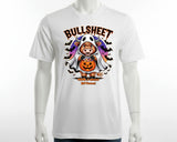 Funny Halloween Bullsheet T-shirt Cow Ghost Pun Tee Trick Or Treat Top