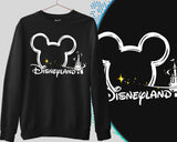 Disneyland Mickey & Minnie Sweatshirt for Adults Men Women, Disney Trip Outfits, Minnie Mickey Disneyworld Vacation Matching Family Jumper