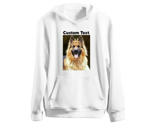 Custom Photo Hoodie Front Back Print Personalised Own Picture Text Hen Party Jumper