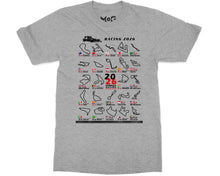 Formula Racing 2026 Schedule T-shirt Motorsport Fan Tee for Men Women