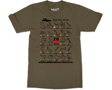 Formula Racing 2026 Schedule T-shirt Motorsport Fan Tee for Men Women