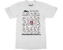 Formula Racing 2026 Schedule T-shirt Motorsport Fan Tee for Men Women