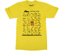 Formula Racing 2026 Schedule T-shirt Motorsport Fan Tee for Men Women