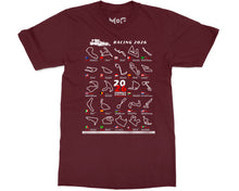 Formula Racing 2026 Schedule T-shirt Motorsport Fan Tee for Men Women