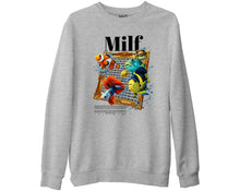 Adult Fishing Joke Sweatshirt MILF Humour Jumper Funny Fishermen Gifts